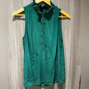 J.Crew silk crew top